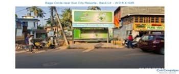 Advertising on Bus Shelter in Baga 92544