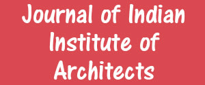 Journal of Indian Institute of Architects