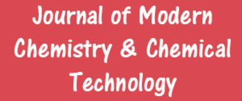 Advertising in Journal of Modern Chemistry & Chemical Technology Magazine