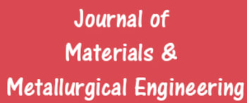 Advertising in Journal of Materials & Metallurgical Engineering Magazine