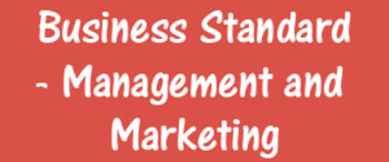 Advertising in Business Standard, Management and Marketing, English Newspaper