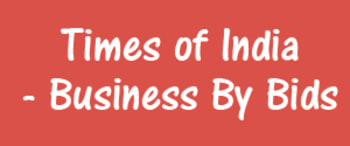 Advertising in Times Of India, Business By Bids, Hyderabad, English Newspaper