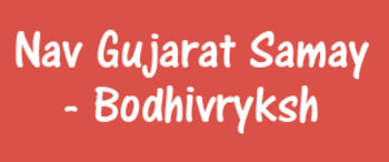 Advertising in Nav Gujarat Samay, Ahmedabad - Bodhivruksh Newspaper
