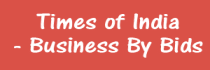 Times Of India, Business By Bids Nashik, English