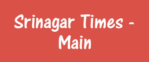 Srinagar Times, Srinagar - Main