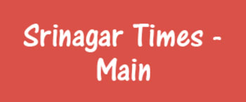 Advertising in Srinagar Times, Srinagar - Main Newspaper