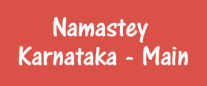 Namaste Karnataka, Main, Kannada