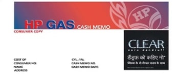 Advertising in Gas Bills - North 24 Parganas