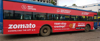 Advertising in AC Bus Kolkata