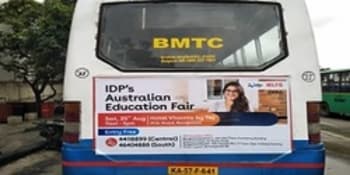 Advertising in Non AC Bus Bangalore