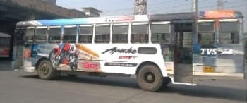 Advertising in Non AC Bus - Mumbai