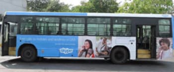 Advertising in Non AC Bus Pune