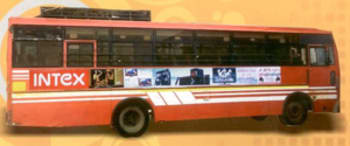 Advertising in Non AC Bus - Surat