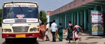 Advertising in Bus Stand - Chandrapur