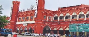 Advertising in Railway Station - Old Delhi