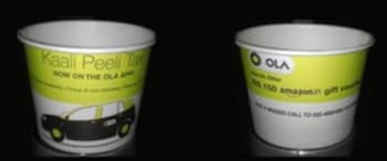 Advertising in Paper Cup - Bangalore