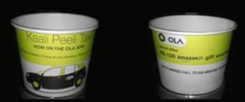 Advertising in Paper Cup - Delhi