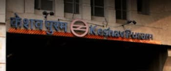 Advertising in Metro Station - Keshav Puram, Delhi