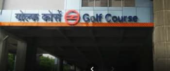 Advertising in Metro Station - Golf Course, Noida