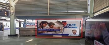 Advertising in Metro Station - Nehru Place, Delhi