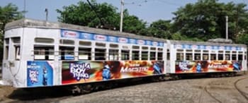 Advertising in Tram - Kolkata