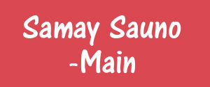 Samay Sauno, Main, Gujarati