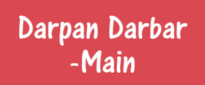 Darpan Darbar, Main, Hindi