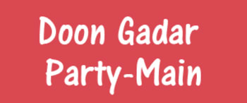 Advertising in Doon Gadar Party, Dehradun - Main Newspaper