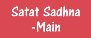 Satat Sadhna, Main, Hindi