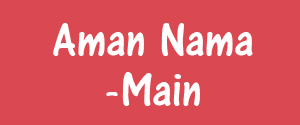 Aman Nama, Main, Urdu