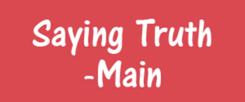 Advertising in Saying Truth, Main, English Newspaper