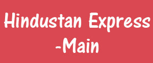 Hindustan Express, Main, English