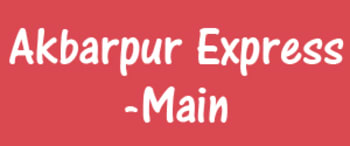 Advertising in Akbarpur Express, Main, Urdu Newspaper