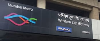 Advertising in Metro Station - WEH, Mumbai