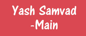 Yash Samvad, Main, Hindi
