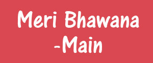 Meri Bhawana, Main, Hindi