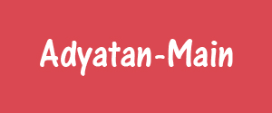 Adyatan, Main, Hindi