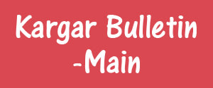 Kargar Bulletin, Main, Hindi
