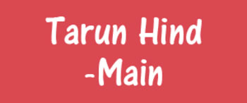 Advertising in Tarun Hind, Main, Hindi Newspaper