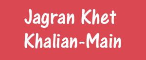 Jagran Khet Khalian, North India - Main
