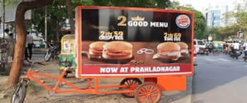 Advertising in Tricycle - Ahmedabad