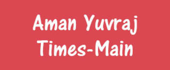 Advertising in Aman Yuvraj Times, Main, Hindi Newspaper