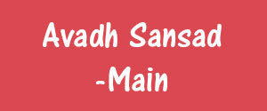 Avadh Sansad, Main, Hindi
