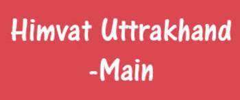 Advertising in Himvat Uttrakhand, Main, Hindi Newspaper