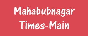 Mahabubnagar Times, Main, Telugu