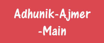 Advertising in Adhunik Ajmer, Ajmer, Hindi Newspaper