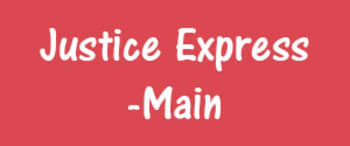 Advertising in Justice Express, Main, English Newspaper