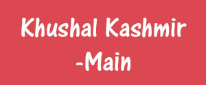Khushal Kashmir, Jammu, Urdu