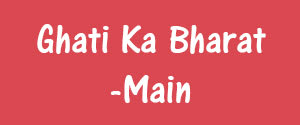 Ghati Ka Bharat, Main, Hindi