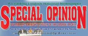 Special Opinion, Bhubaneshwar, English